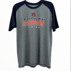 Auburn Tigers Gray & Blue T-Shirt Size L
